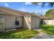 This home has a storage shed in the back yard at 17807 Crystal Cove Pl, Lutz, FL 33548