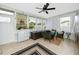 Bright sunroom with tiled floor and many windows, creating an airy feel at 1824 Clearbrooke Dr, Clearwater, FL 33760