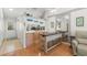 Bright, open concept living room with an island, seamlessly connecting living area to kitchen at 238 Sun Ketch Ct # 95, Treasure Island, FL 33706