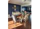 Inviting dining room with modern decor, stylish furnishings, and ample space for Gathering gatherings at 2451 Baywood W Dr, Dunedin, FL 34698