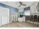 View of a kitchen with modern appliances and flooring at 2451 Baywood W Dr, Dunedin, FL 34698