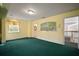 Bonus room with window and an exterior view mural art at 2906 Pemberton Creek Dr, Seffner, FL 33584