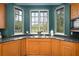 Bright kitchen nook with bay window and granite countertops at 2906 Pemberton Creek Dr, Seffner, FL 33584
