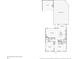 Detailed first-floor plan highlighting the living room, kitchen, Gathering room, and outdoor patio at 2915 W Bay View Ave, Tampa, FL 33611