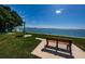Enjoy waterfront views from park benches and swings located along the community's waterfront at 3010 59Th S St # 314, Gulfport, FL 33707