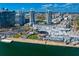 An aerial view capturing downtown Tampa, FL, showcasing its vibrant urban landscape and waterfront at 449 S 12Th St # 1705, Tampa, FL 33602