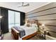 Bright bedroom with a large window and city views at 449 S 12Th St # 1705, Tampa, FL 33602