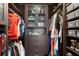 Walk-in closet with custom shelving and storage at 449 S 12Th St # 1705, Tampa, FL 33602