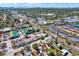 Aerial view of neighborhood and commercial area at 4831 Fairfield S Ave, St Petersburg, FL 33711