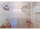 Organized walk-in closet with ample shelving, providing efficient storage solutions at 5521 80Th N St # 315, St Petersburg, FL 33709