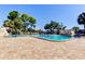 Inviting community swimming pool with lounge chairs for relaxation at 5521 80Th N St # 315, St Petersburg, FL 33709