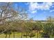 Scenic view from a condo featuring lush greenery and blue skies with scattered clouds at 732 Coral Reef Dr # 732, Tampa, FL 33602