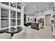 Open-concept kitchen features a breakfast nook and views into living areas at 6927 Crestpoint Dr, Apollo Beach, FL 33572