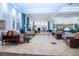 Inviting lobby featuring comfortable seating areas, elegant decor, and a welcoming ambiance for residents and guests at 1020 New Winsor Loop # 46, Sun City Center, FL 33573