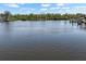 Aerial view showcasing the expansive waterfront area, ideal for boating, fishing, and scenic views at 107 6Th Nw St, Ruskin, FL 33570