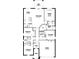 Detailed floor plan showcasing the layout of the home with labeled rooms and dimensions at 12431 52Nd E St, Parrish, FL 34219