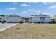 Charming single-story home featuring a manicured front yard and an attached garage, offering both curb appeal and convenience at 1508 W Del Webb Blvd, Sun City Center, FL 33573