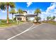 Gated entrance to Winding Ridge ensures privacy and security with manicured landscaping and controlled access at 32423 Rosewood Meadow Ln, Wesley Chapel, FL 33543