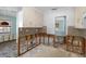Kitchen featuring upper cabinets, gray backsplash and under-construction features at 4630 W Bay Villa Ave, Tampa, FL 33611