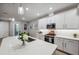 Beautiful kitchen with quartz countertops and modern appliances at 5086 San Martino Dr, Wesley Chapel, FL 33543