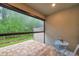 Relaxing screened-in patio with brick pavers and outdoor furniture at 5086 San Martino Dr, Wesley Chapel, FL 33543