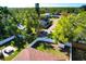 Charming backyard oasis featuring a spacious outdoor seating area and a well-maintained lawn at 860 17Th S Ave, St Petersburg, FL 33701