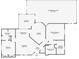 Detailed floor plan showcasing the layout of the entire home, including the living spaces, bedrooms, and outdoor areas at 8621 Bridgewater Dr, New Port Richey, FL 34655