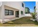 Backyard featuring a brick patio and grass at 1239 36Th N Ave, St Petersburg, FL 33704