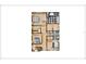 Second floor plan rendering showcasing Primary bedroom, bedrooms, bathrooms, laundry, and closets at 1239 36Th N Ave, St Petersburg, FL 33704