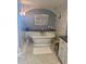 Elegant bathroom with a free-standing tub, stylish fixtures, and patterned tile flooring at 1520 Gulf Blvd # Ph2, Clearwater Beach, FL 33767