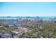 Stunning city view featuring an expansive skyline and sparkling water in the distance at 325 Orangeview Ave, Clearwater, FL 33755