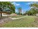 Expansive backyard featuring a patio area, surrounded by lush greenery, perfect for outdoor relaxation and entertainment at 3403 Pearson Rd, Valrico, FL 33596