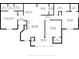 Detailed floor plan showcasing layout of bedrooms, living spaces, and balcony at 455 Alt 19 S # 162, Palm Harbor, FL 34683