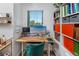 Functional home office featuring a desk, bookshelf, and natural light at 455 Alt 19 S # 162, Palm Harbor, FL 34683