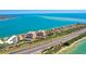 Wonderful aerial view of bayside condos with stunning bay views and easy highway access at 7432 Sunshine Skyway S Ln # 602, St Petersburg, FL 33711