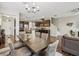A great layout with living, dining and kitchen areas all open to each other at 11641 Crowned Sparrow Ln, Tampa, FL 33626
