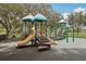 Well-equipped community playground with slides, climbing structures, and safety surfacing at 2926 Spring Hammock Dr, Plant City, FL 33566