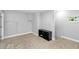 Finished basement with new carpet and neutral paint, offering versatile space for various activities at 37420 Meridian Ave, Dade City, FL 33525