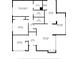 Detailed floor plan showcasing the layout including the primary bedroom, kitchen, and living room at 4160 Pinelake Ln # 201, Tampa, FL 33618
