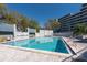 A community outdoor swimming pool available for residents at 201 W Laurel St # 811, Tampa, FL 33602