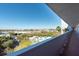 View from the balcony includes the pool and interstate at 201 W Laurel St # 811, Tampa, FL 33602