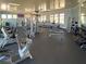 This gym features lots of equipment for your workout needs, including free weights, and multiple workout machines at 20387 Symphony Pl, Venice, FL 34293