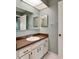 Bathroom features a vanity with sink and storage, mirrors, and modern fixtures at 312 Fairside Ct # 12, Sun City Center, FL 33573