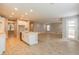 Open floor plan with kitchen island, recessed lighting, and spacious living area at 324 37Th Ne Ave, St Petersburg, FL 33704