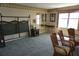 Bedroom with spacious floor plan, coastal decor, and plenty of natural light at 5200 Brittany Dr. S # 706, St Petersburg, FL 33715