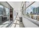 Enclosed balcony with city views and an adjacent sitting area at 841 4Th N Ave # 57, St Petersburg, FL 33701