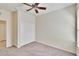 Bedroom featuring carpet flooring, neutral walls, and a spacious closet at 178 Shell Falls Dr, Apollo Beach, FL 33572