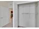 Bright closet with a shelving system for optimal storage space at 178 Shell Falls Dr, Apollo Beach, FL 33572