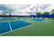 Outdoor pickleball courts offer a fun and active community amenity for residents to enjoy in a social setting at 178 Shell Falls Dr, Apollo Beach, FL 33572