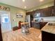 A well-appointed kitchen with stainless steel appliances and a cozy atmosphere at 208 W Amelia Ave # 1, Tampa, FL 33602